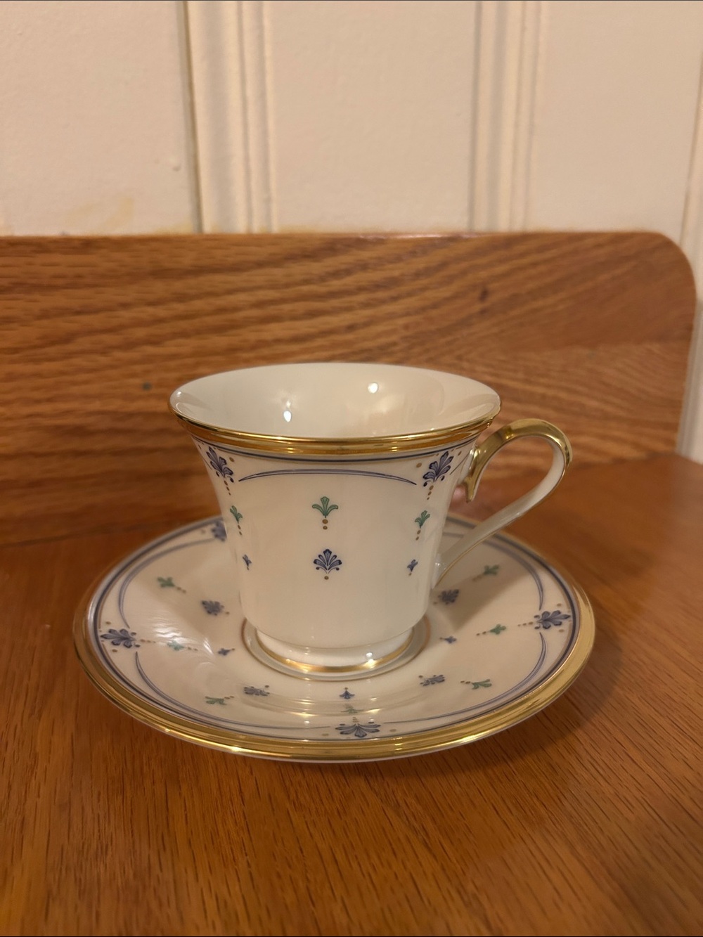 Lenox Chateau Teacup & Saucer - 8 available